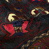 Baluchi Rug Handmade Multi Geometric 5x8 ft