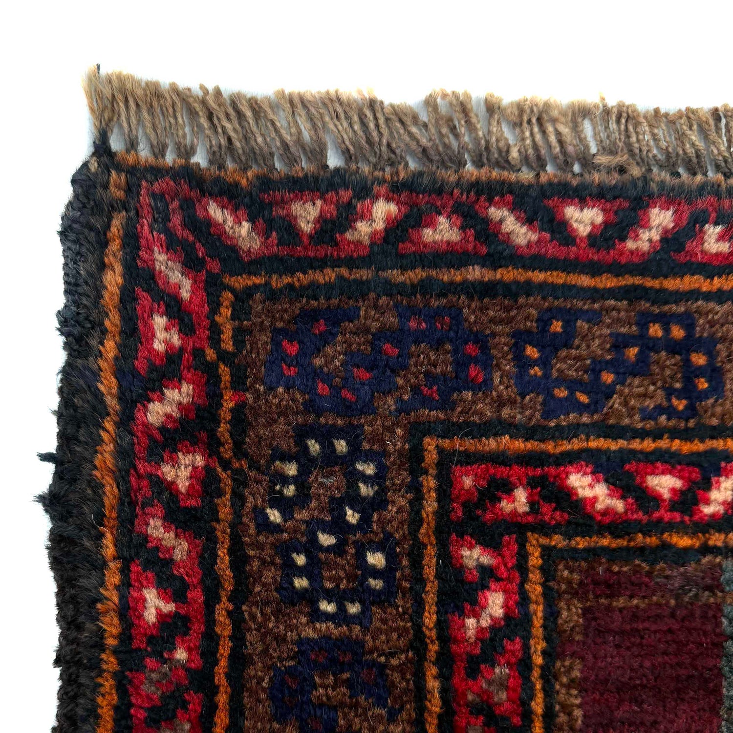 Baluchi Rug Handmade Multi Floral 4x6 ft