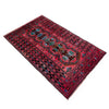 Baluchi Rug Handmade Multi Geometric 4x6 ft