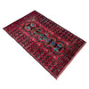 Baluchi Rug Handmade Multi Geometric 4x6 ft