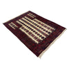 Baluchi Rug Handmade Multi Prayer Design 2x4 ft