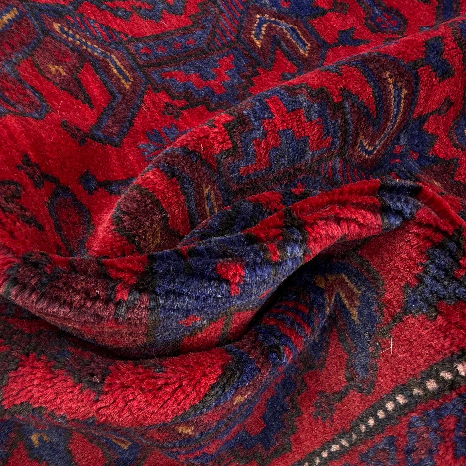Baluchi Rug Handmade Multi Geometric 3x5 ft