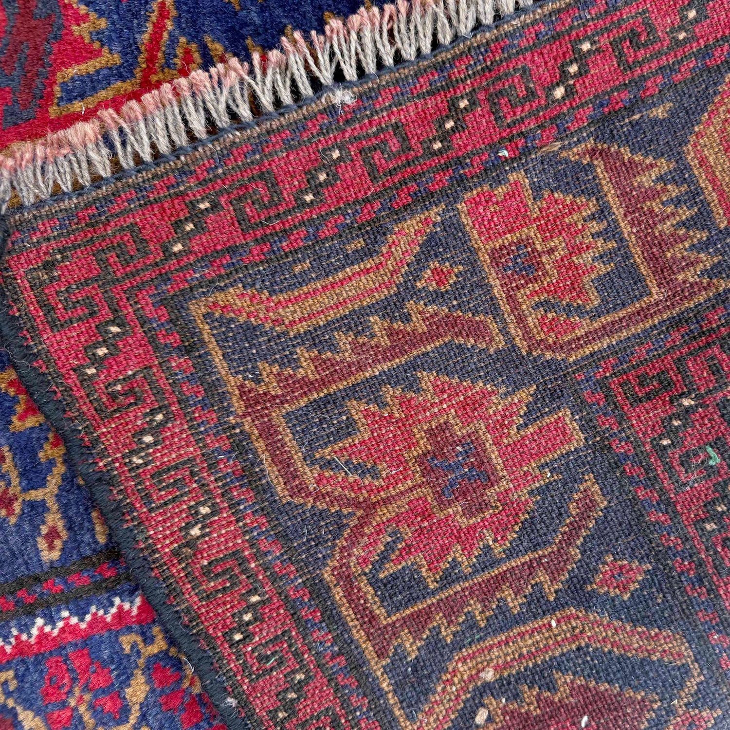 Baluchi Rug Handmade Multi Floral 4x6 ft
