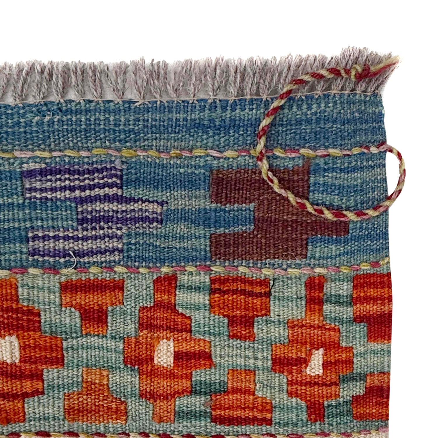 Handmade Multi Kilim Geometric 8x10 ft