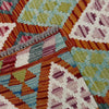 Handmade Multi Kilim Geometric 2x4 ft