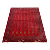 Bokhara Rug Handmade Deep Red Medallion 6x9 ft