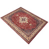 Kashan Area Rug Handmade Multi Medallion 9x12 ft