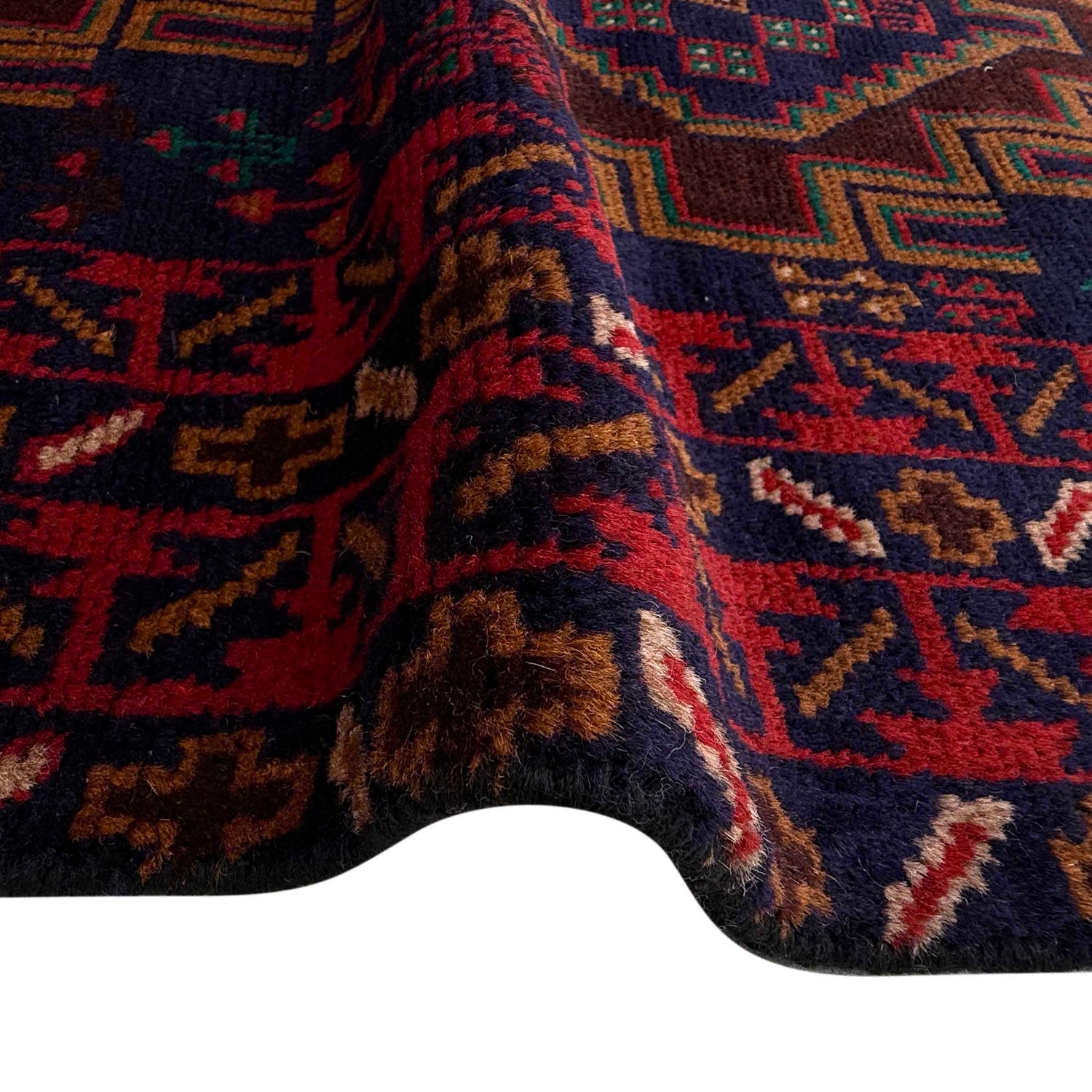 Baluchi Runner Rug Handmade Multi 6' Runner