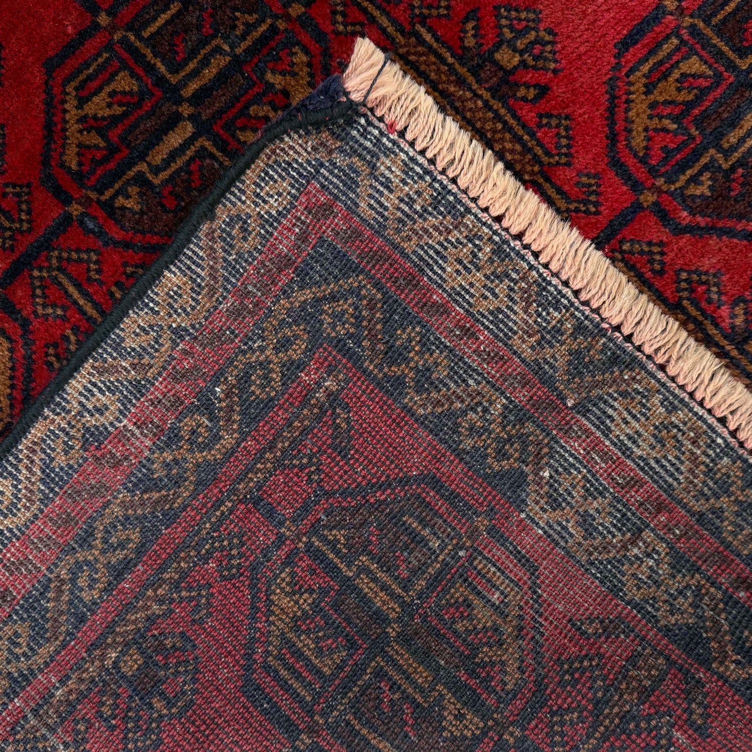 Baluchi Rug Handmade Multi Geometric 3x5 ft