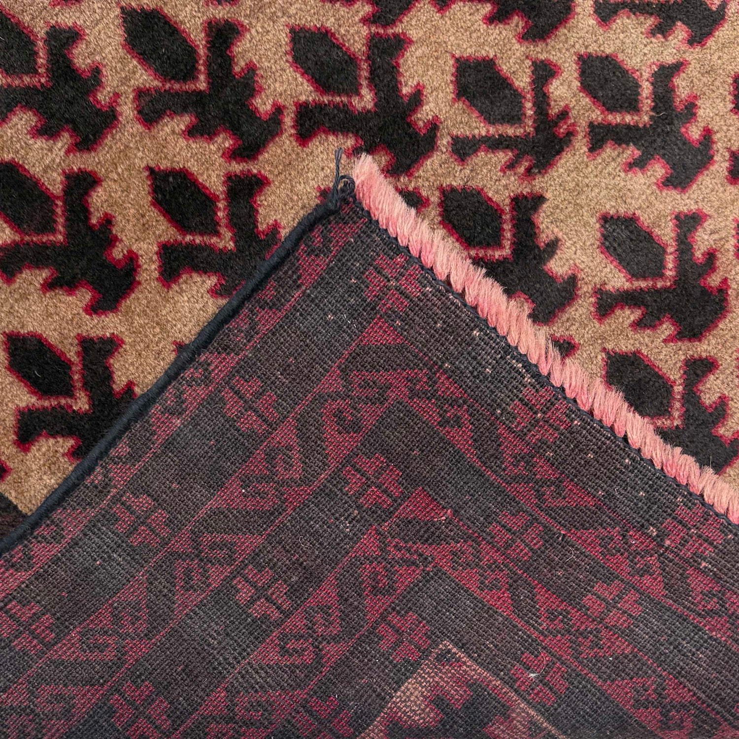 Baluchi Rug Handmade Multi Prayer Design 2x4 ft