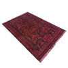 Baluchi Rug Handmade Multi Geometric 2x4 ft