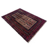 Baluchi Rug Handmade Multi Prayer Design 2x4 ft