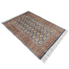Jaldar Area Rug Handmade Multi Floral 4x6 ft