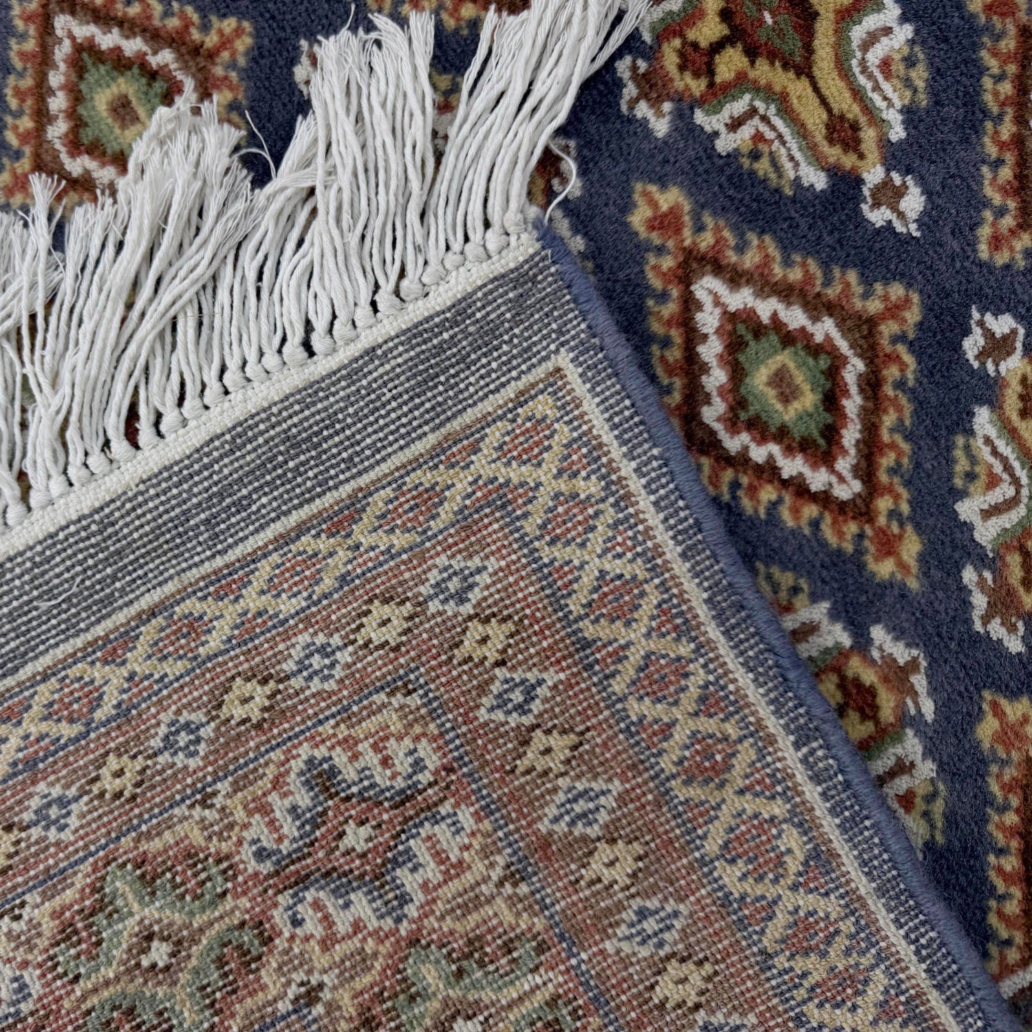 Jaldar Area Rug Handmade Multi Floral 4x6 ft