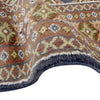 Jaldar Area Rug Handmade Multi Floral 4x6 ft