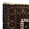 Baluchi Rug Handmade Red Geometric 2x4 ft