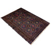 Baluchi Rug Handmade Multi Geometric 2x4 ft
