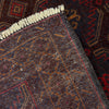 Baluchi Rug Handmade Multi Geometric 2x4 ft