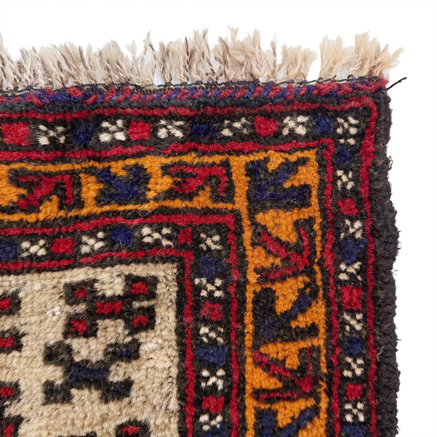 Baluchi Rug Handmade Multi Prayer Design 2x4 ft
