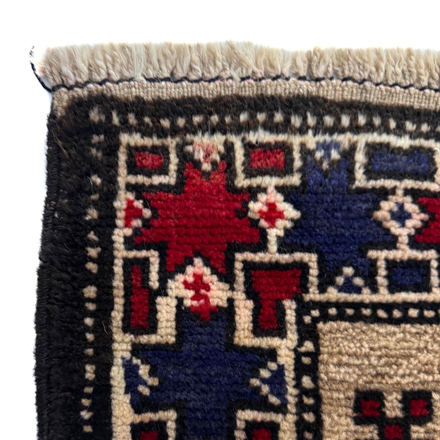 Baluchi Rug Handmade Multi Geometric 3x5 ft
