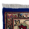 Jaldar Area Rug Handmade Blue Floral 4x6 ft
