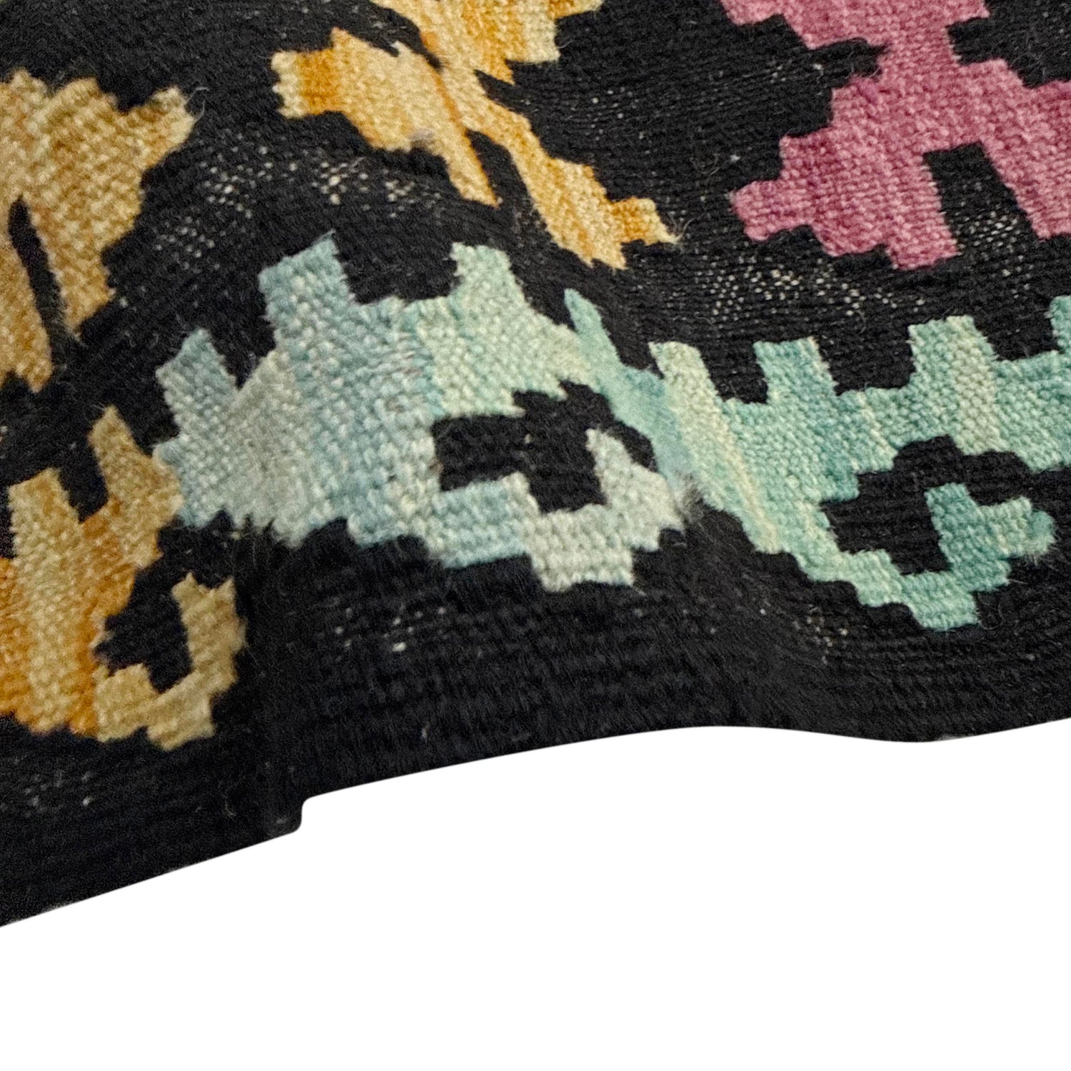 Handmade Multi Kilim Geometric 7x10 ft