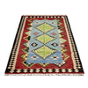 Handmade Multi Kilim Geometric 4x7 ft