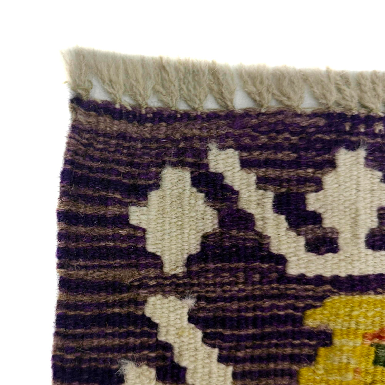 Handmade Multi Kilim Geometric 2x4 ft