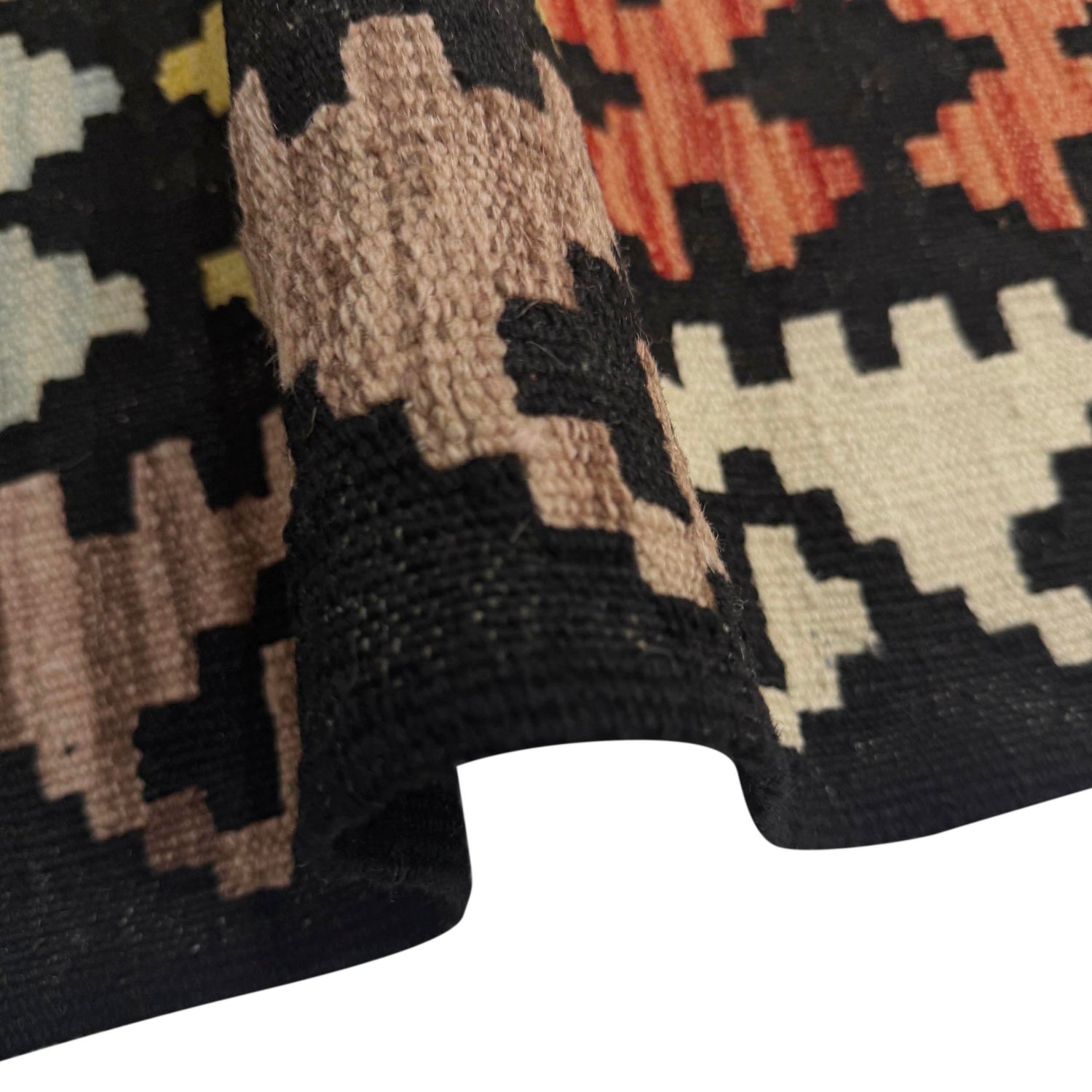 Handmade Multi Kilim Geometric 7x10 ft
