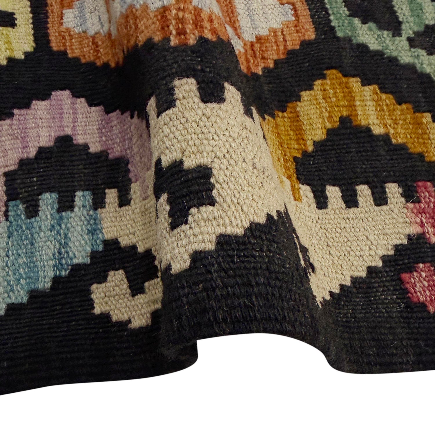 Handmade Multi Kilim Geometric 7x10 ft
