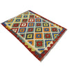 Handmade Multi Kilim Geometric 2x4 ft