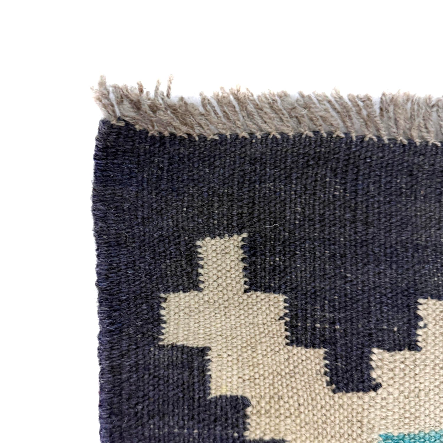 Handmade Multi Kilim Geometric 4x7 ft