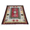 Handmade Multi Kilim Geometric 4x7 ft