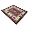 Handmade Multi Kilim Geometric 4x7 ft