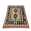 Handmade Multi Kilim Geometric 2x4 ft