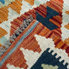 Handmade Multi Kilim Geometric 2x4 ft