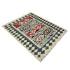 Handmade Multi Kilim Geometric 4x7 ft