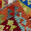Handmade Multi Kilim Geometric 4x7 ft