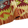 Handmade Multi Kilim Geometric 4x7 ft