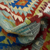 Handmade Multi Kilim Geometric 4x7 ft