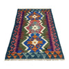 Handmade Multi Kilim Geometric 2x4 ft