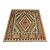 Handmade Multi Kilim Geometric 3x5 ft