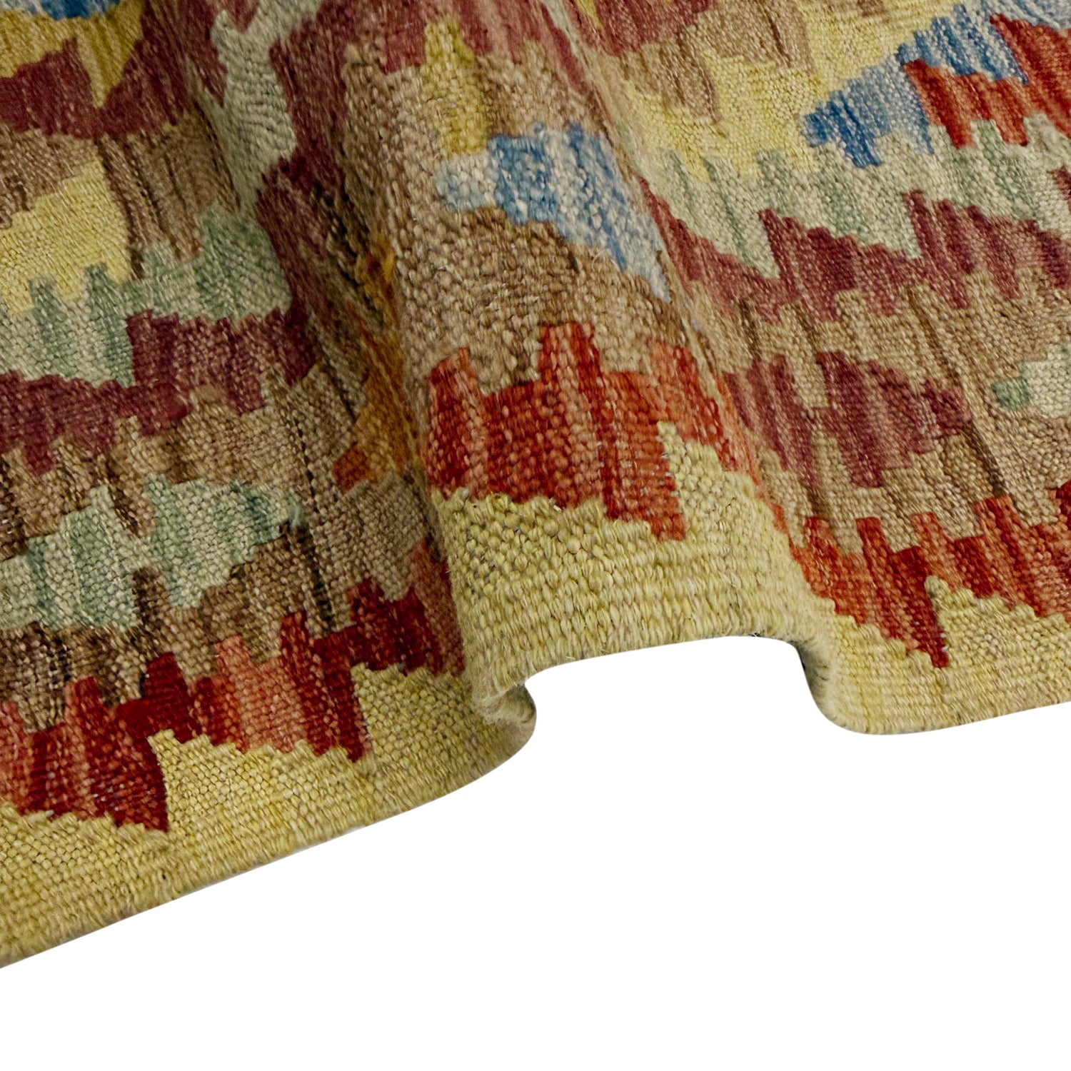 Handmade Multi Kilim Geometric 3x5 ft