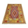 Handmade Multi Kilim Geometric 3x5 ft