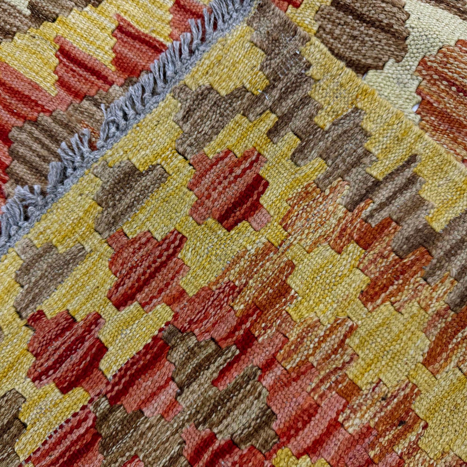 Handmade Multi Kilim Geometric 3x5 ft