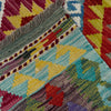 Handmade Multi Kilim Geometric 2x4 ft