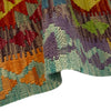 Handmade Multi Kilim Geometric 2x4 ft