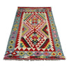 Handmade Multi Kilim Geometric 2x4 ft