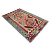 Handmade Multi Kilim Geometric 2x4 ft
