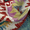 Handmade Multi Kilim Geometric 2x4 ft